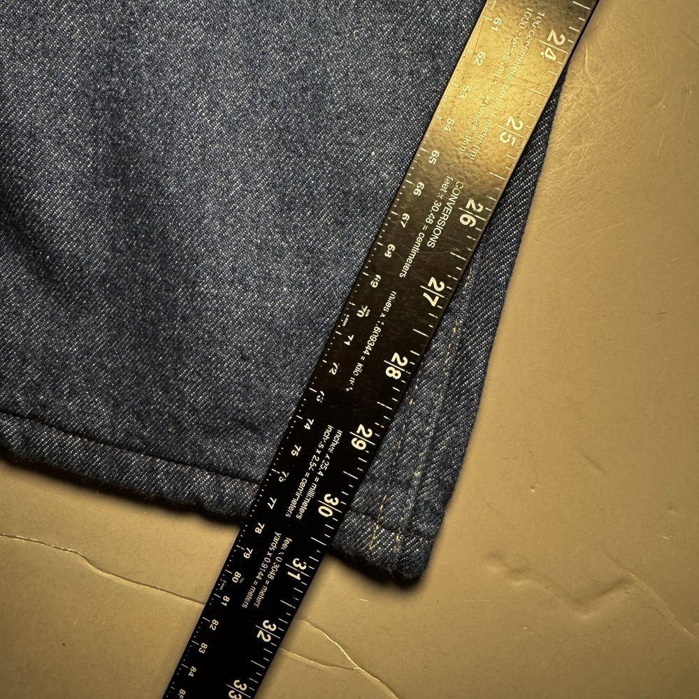 Carhartt Casual Jeans WF128 Flannel Lined Mens 40 32 Vintage USA Union Made New - Picture 13 of 16
